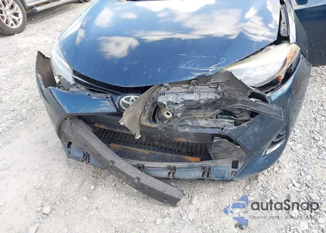 2017 Toyota Corolla Le z USA, uszkodzony, nr VIN 2T1BURHEXHC822212